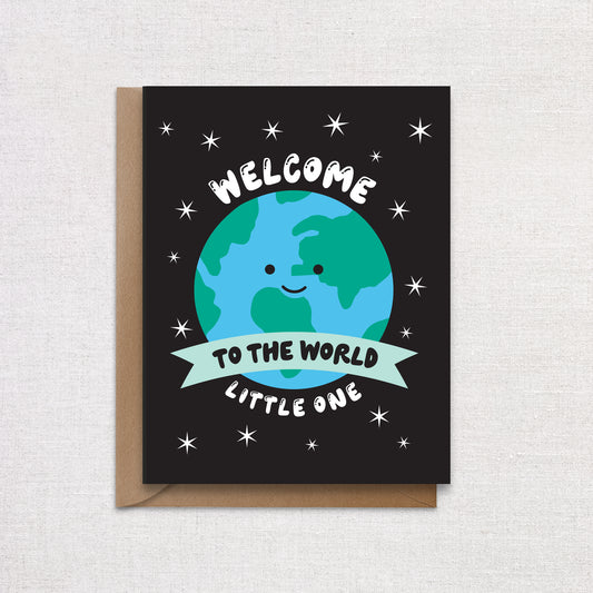 New Baby Welcome to the world Card